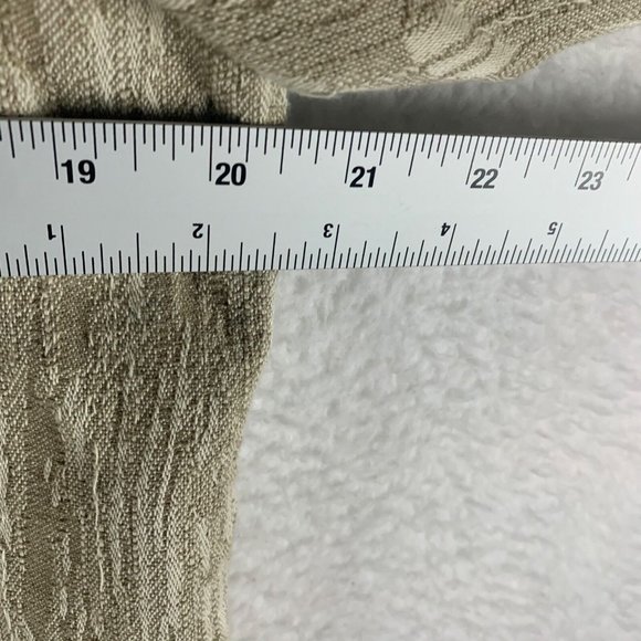 Coldwater Creek Women's Mandarin Collar Open Blazer Jacket Beige‎ Size 14 8707 - Picture 3 of 8